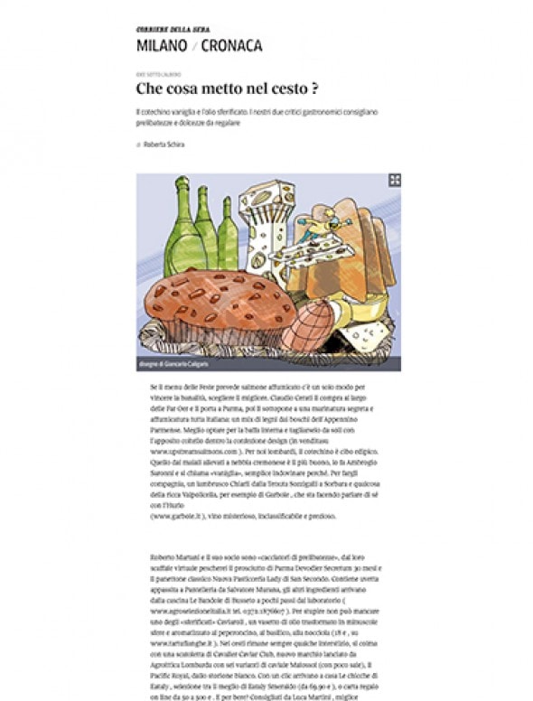 Che cosa metto nel cesto?
